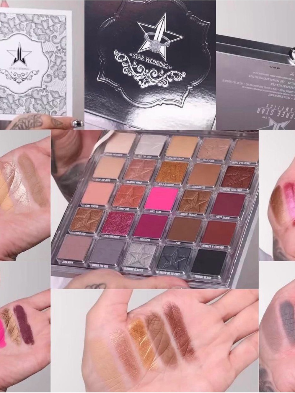 RARE Jeffree Star Star Wedding Palette-BNIB - Picture 4 of 5